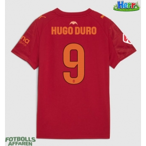 Valencia Hugo Duro #9 Bortatröja 2025-26 Kortärmad